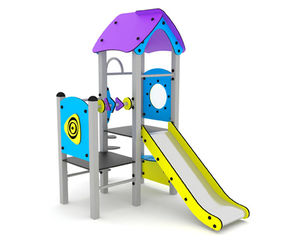 upright slide / for playgrounds