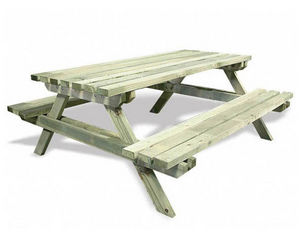 contemporary picnic table