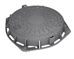 cast iron manhole cover / round