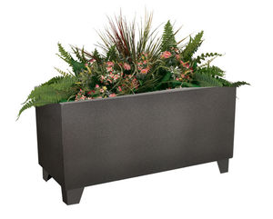 COR-TEN® steel planter - NER - Benito - square / traditional / for ...