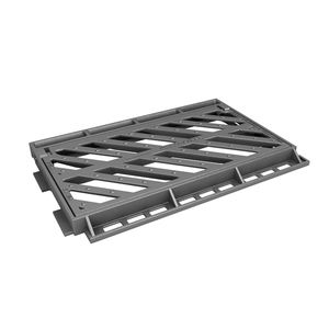 cast iron drain grate / for public spaces