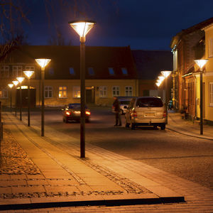 urban lamp post