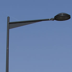 Urban lamp post - MAT X - Valmont France - contemporary / aluminum / steel