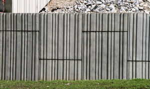 retaining wall form liner