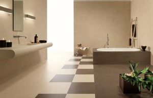 indoor tile / bathroom / floor / porcelain stoneware
