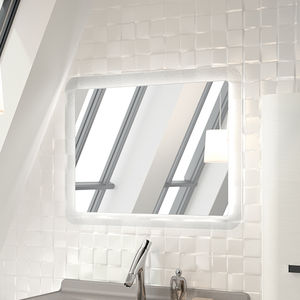 wall-mounted bathroom mirror