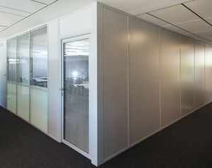 removable partition / aluminum / professional