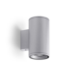 contemporary wall light / extruded aluminum / LED / tubular