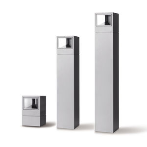 urban bollard light / contemporary / aluminum / LED