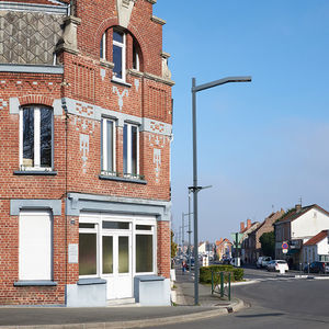 urban lamp post