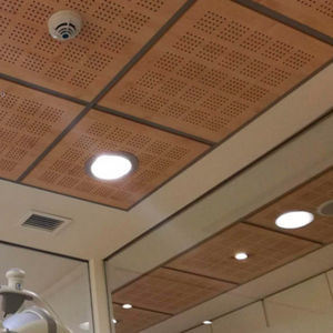 wooden suspended ceiling