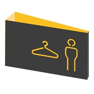 orientation signage plate