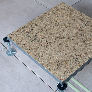 cork raised access floor tile