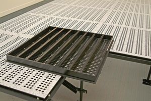 steel raised access floor