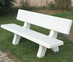 traditional public bench