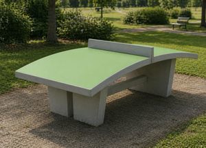 outdoor teqball table