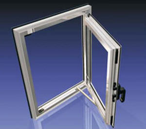casement window / aluminum / thermal break