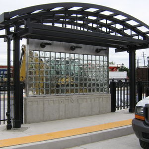 square glass brick