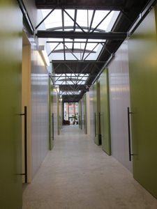 steel glass roof
