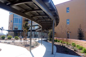 public space covered passageway