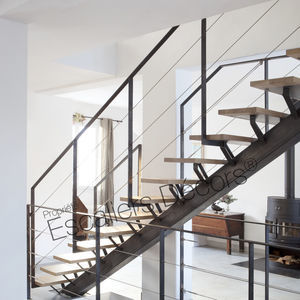straight staircase