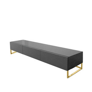contemporary sideboard / steel / lacquered metal / contract