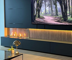 stainless steel bioethanol burner