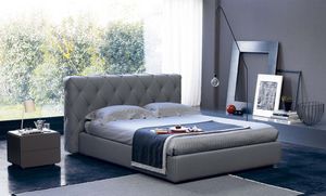 Double bed - PENELOPE - ORME - contemporary / wooden