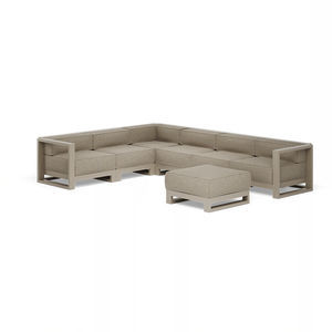 lacquered aluminum lounge garden set 1