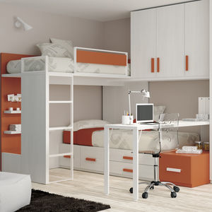 corner bunk bed