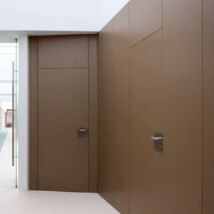 service door / swing / wooden / acoustic