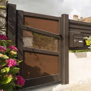aluminum garden gate