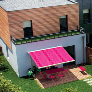 folding-arm awning