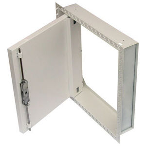 wall access hatch / for suspended ceilings / square / stainless steel