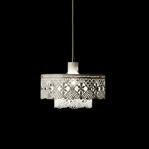 pendant lamp / contemporary / lacquered steel / incandescent