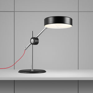 table lamp / contemporary / aluminum / steel