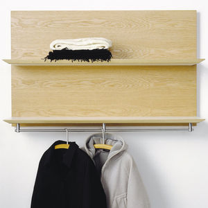 wall-mounted coat rack