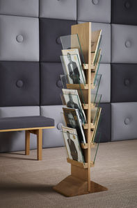magazine shelves