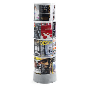 contemporary magazine rack