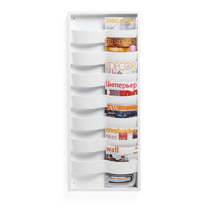 contemporary magazine rack