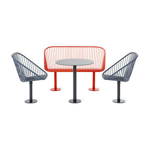 contemporary table and chair set