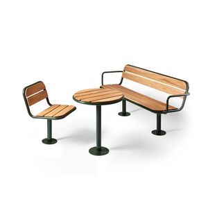 contemporary table and chair set