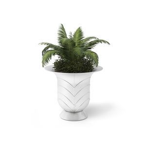 aluminum planter