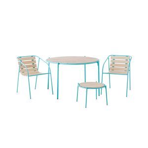 contemporary table and chair set