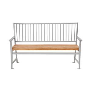 contemporary public bench