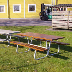 contemporary picnic table