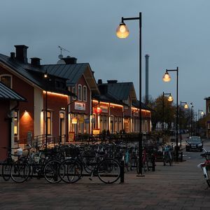 urban lamp post
