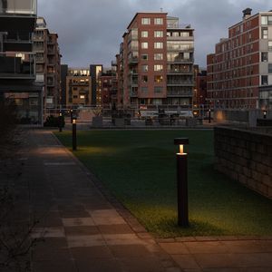 urban bollard light