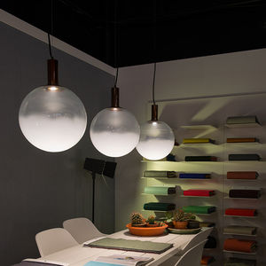 pendant lamp / contemporary / steel / painted steel