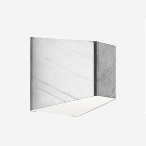 galvanised steel wall light